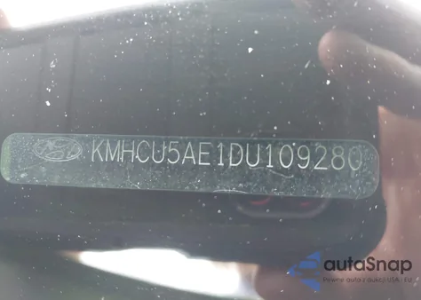 2013 Hyundai Accent Se z USA, uszkodzony, nr VIN KMHCU5AE1DU109280